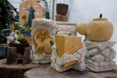 Mosstone Garden, Galeri Seni Pahat di Kota Batu yang Tembus Pasar Internasional