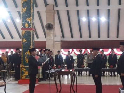 Tomie Herwanto Dilantik Jadi Pj Sekda Kabupaten Malang