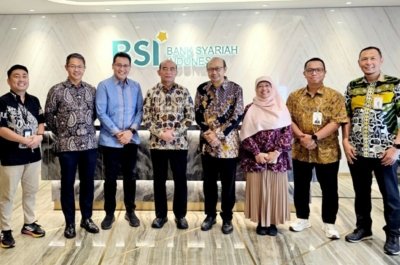 Tim Dana Abadi ke BSI Ardantya Syahreza Berperan Aktif Dorong Kolaborasi Strategis Dana Abadi UB dan BSI