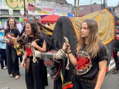 Meriah, Festival Bantengan Nuswantara Kota Batu Diramaikan Peserta Mancanegara
