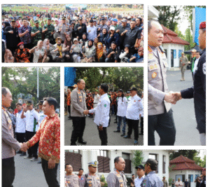 Apel Damai, Kapolresta Malang Kota Koordinasi Kamtibmas dengan Lintas Elemen Masyarakat