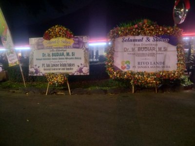 Beredar Foto Papan Ucapan Selamat di Area Pendopo Agung Kabupaten Malang, Ini Penjelasan Satpol-PP