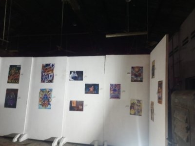 Mahasiswa UB, Sulap Gudang Keramik Dinoyo Jadi Galeri Seni