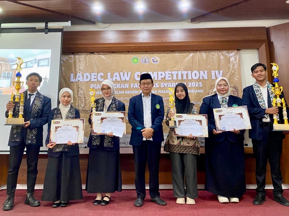 Ladec Law Competition IV 2025, Jadi Ajang Asah Logika dan Etika Mahasiswa Hukum UIN Malang