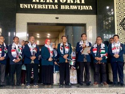UB Deklarasi Dukungan Kemerdekaan Palestina, Rektor: Palestina Berhak Menentukan Nasibnya sebagai Bangsa Merdeka