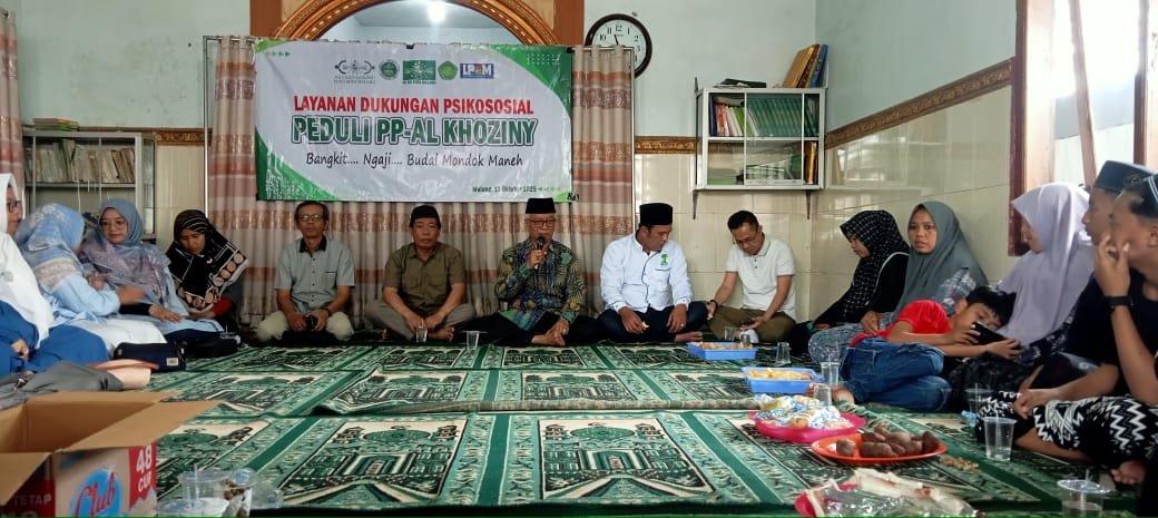 Aksi Peduli, UIN Malang Beri Dukungan Psikososial untuk Santri Al-Khoziny