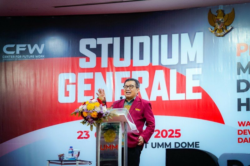 UMM Gelar Kuliah Tamu Bersama Wakil Ketua Pengawas Danantara