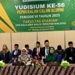 Yudisium ke-56, Fakultas Syariah UIN Malang Tanamkan Nilai Keikhlasan bagi Lulusan