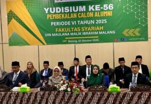 Yudisium ke-56, Fakultas Syariah UIN Malang Tanamkan Nilai Keikhlasan bagi Lulusan