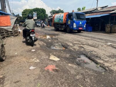 Jalan Pasar Induk Gadang Resahkan Masyarakat, Anggaran Perbaikan Kena Efisiensi