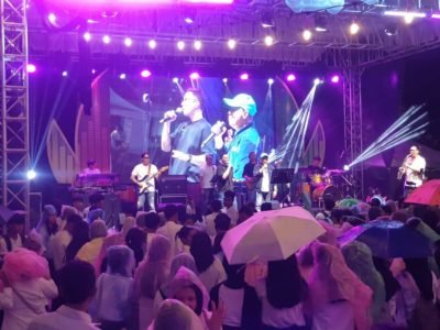 281-Rektor UIBU memberikan sambutan kepada Mahasiswa Baru Kesekian Kalinya, SAMBA UIBU digelar dengan Happy