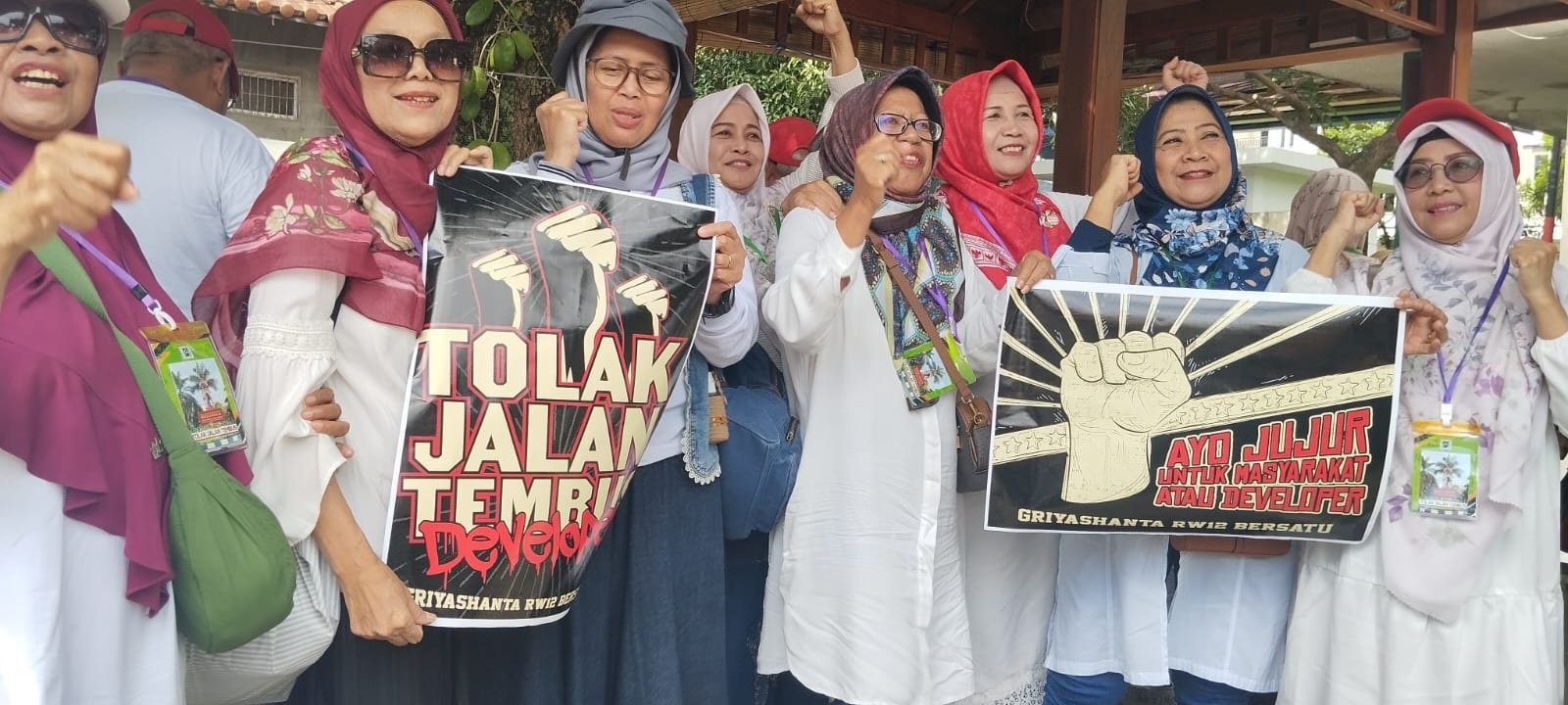 Tergugat Absen Hadir, Sidang Perdana Gugatan Warga Griya Shanta Tanpa Hasil