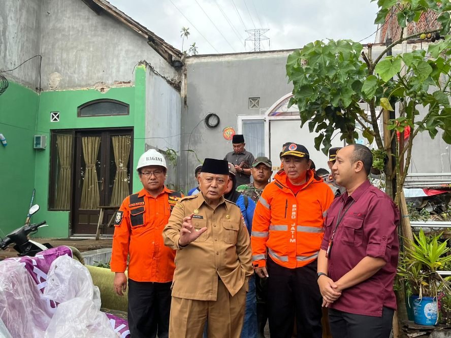 Kerusakan Rumah Warga Sumbersekar, Pemkab Malang Gunakan BTT untuk Perbaikan