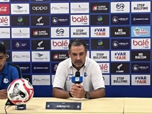 Usai Telan Kekalahan dari Persija, Arema FC Kejar Mental Pemain Selama Dua Minggu