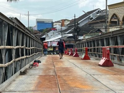 Jembatan Bailey Sonokembang Telah Terpasang, Siap Dilalui Warga Sekitar