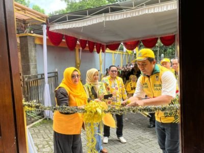 Peringati HUT ke-61, Partai Golkar Resmikan Rumah Aspirasi di Kota Malang
