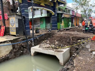 Proyek Drainase Suhat Kota Malang Bakal Rampung Sebelum Natal