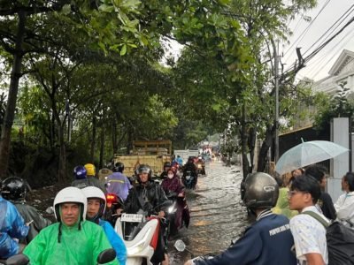 Usai Diguyur Hujan Deras, Beberapa Wilayah di Kota Malang Terendam Banjir