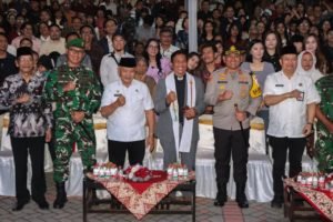 Perayaan Natal di Kabupaten Malang Aman dan Kondusif, Umat Kristiani Khusyuk dalam Beribadah