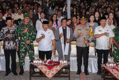 Perayaan Natal di Kabupaten Malang Aman dan Kondusif, Umat Kristiani Khusyuk dalam Beribadah