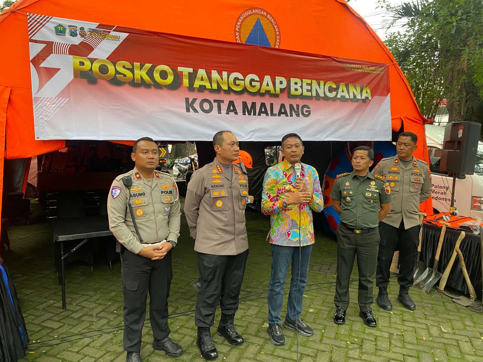 Pemkot Malang dan Polresta Malang Kota Siagakan Posko 24 Jam di Titik Rawan Banjir