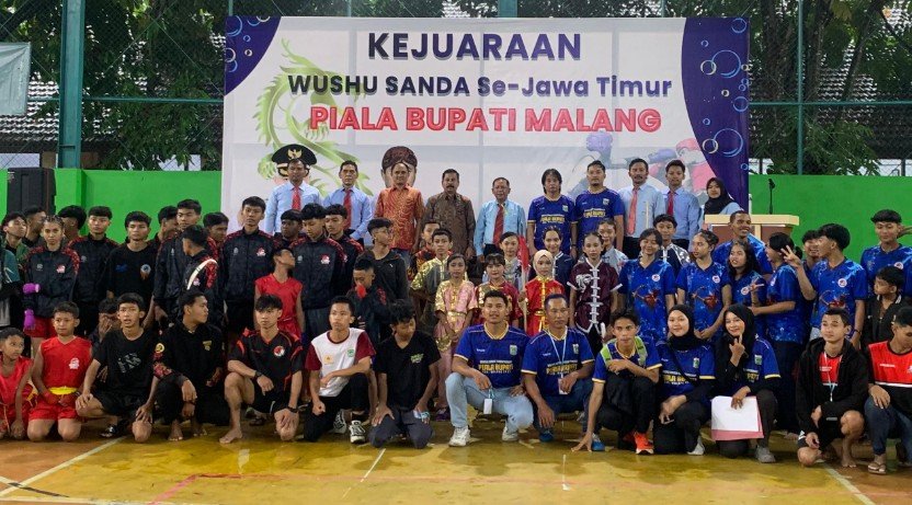 Cari Bibit Atlet Baru, Wushu Kabupaten Malang Gelar Kejuaraan Piala Bupati Malang