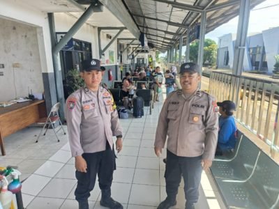 Jelang Nataru, Polres Malang Perketat Pengamanan Stasiun dan Terminal