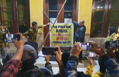 Golkar Kota Malang Memanas, Kader Segel Kantor Hingga Ancam Gelar Musda Tandingan