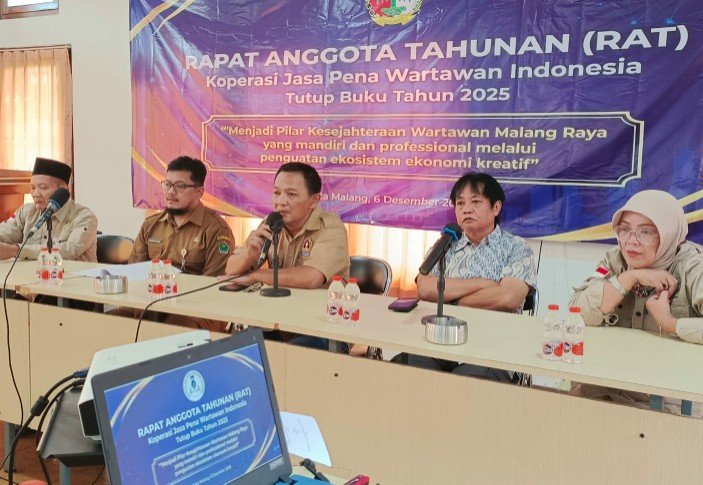 Awali 2026, Koperasi PWI Malang Gelar Rapat Anggota Tahunan Perdana