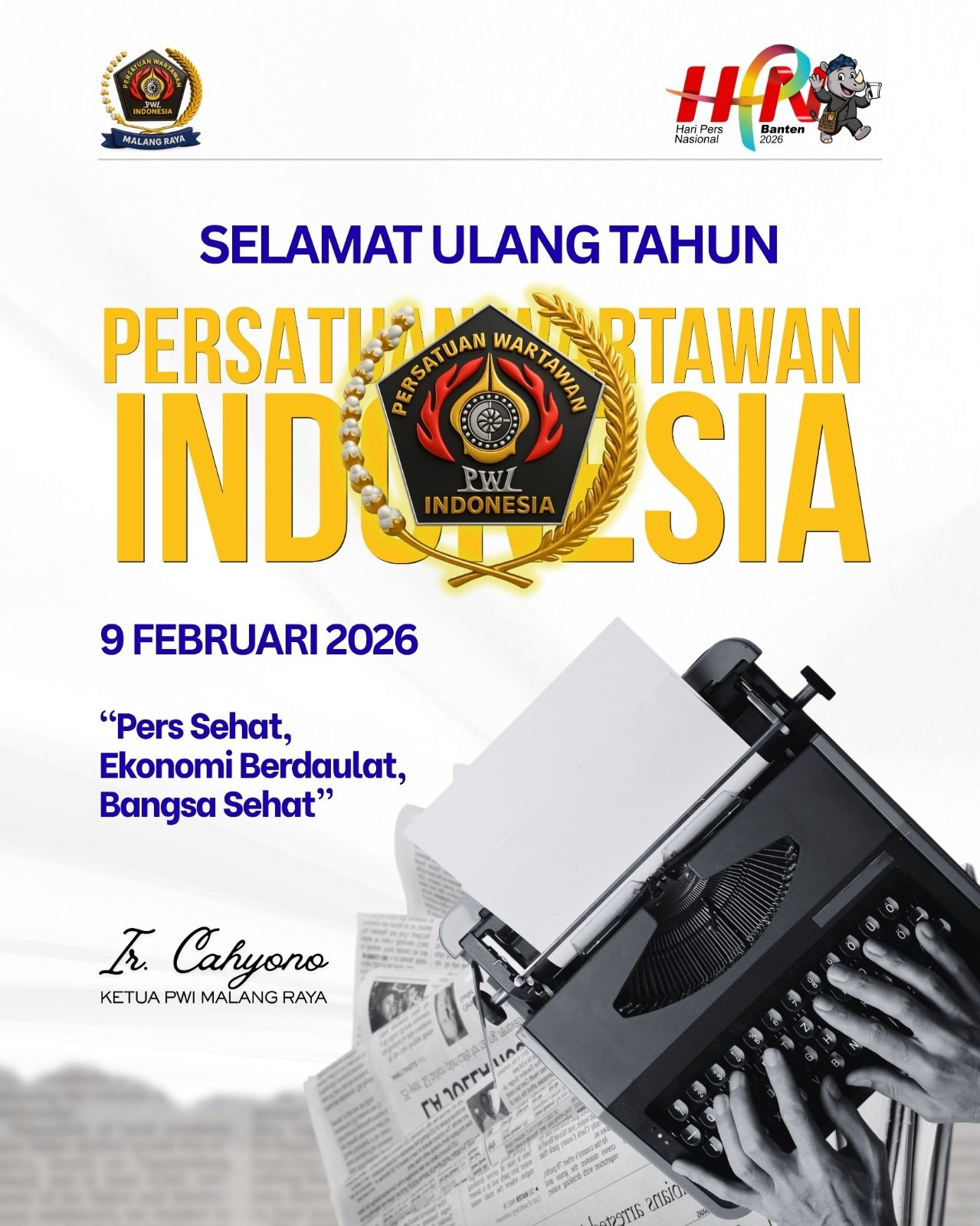 Hari Pers Nasional 2026