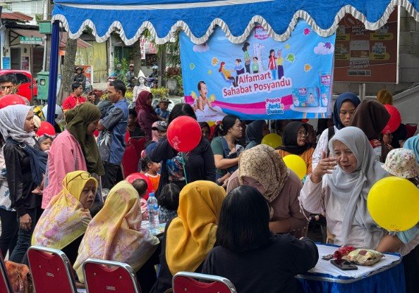 Alfamart Perkuat program Sahabat Posyandu, Sasar 6 Ribu Ibu dan Anak Se-Indonesia