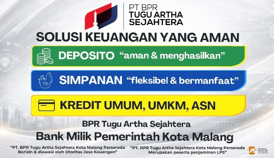 BPR Tugu Artha Sejahtera Jadi Solusi Keuangan yang Aman