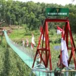 TNI Bangun Jembatan Gantung Garuda, Tingkatkan Pertumbuhan Ekonomi di Dua Desa