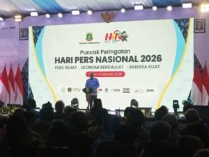 Puncak HPN 2026 di Banten: Ketua PWI Pusat Tekankan Integritas Pers untuk Bangsa yang Kuat
