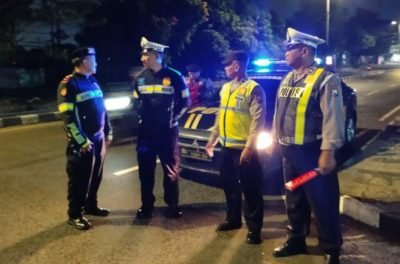 Polresta Malang Kota Gelar Patroli Blue Light Langkah Preventif Kamtibmas Malam Hari