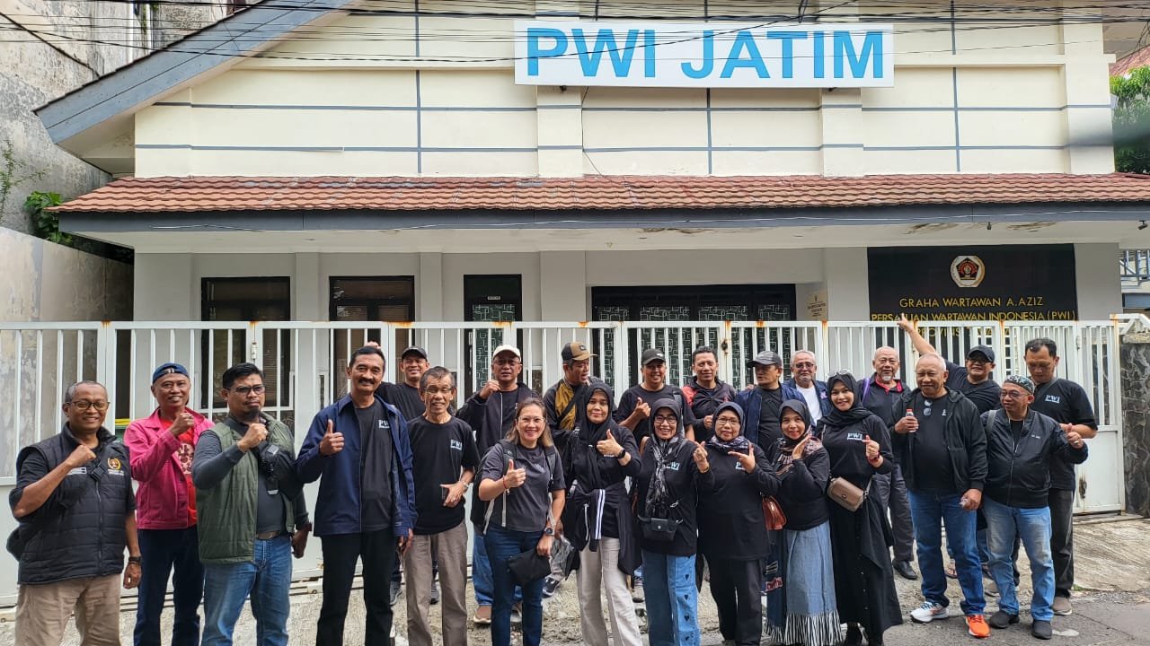 Terbanyak, Kontingen PWI Jatim Hadiri HPN 2026 di Serang Banten