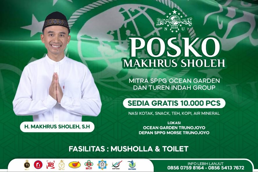 H. Makhrus Soleh Buka Posko Relawan Harlah NU ke 100, Siapkan 10 ribu Pack Makanan