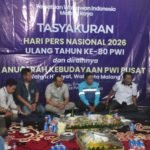 PWI Malra Rayakan Hari Pers Bersama Walikota dan Kapolresta dengan menggelar Tasyakuran