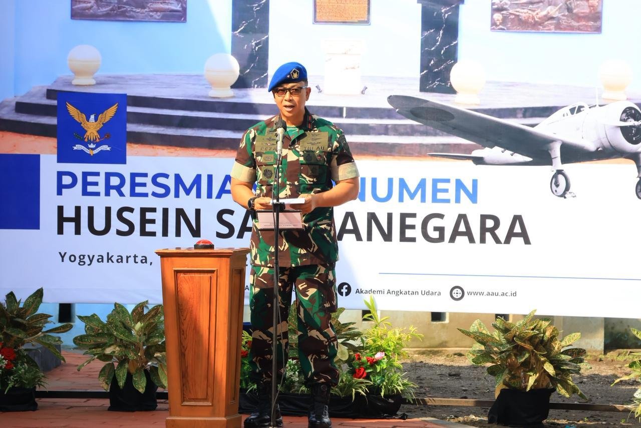 Marsma Reza Sastranegara Hadiri Peresmian Monumen Komodor Udara Husein Sastranegara di Yogyakarta