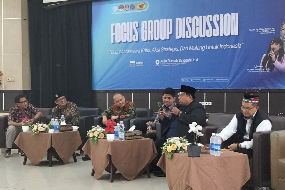 UIN Malang Gelar FGD Bertajuk Nalar Mahasiswa Kritis, Aksi Strategis