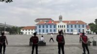 Direktorat Samapta Korsabhara Baharkam Polri Amankan CFD Kota Tua dan Sarinah