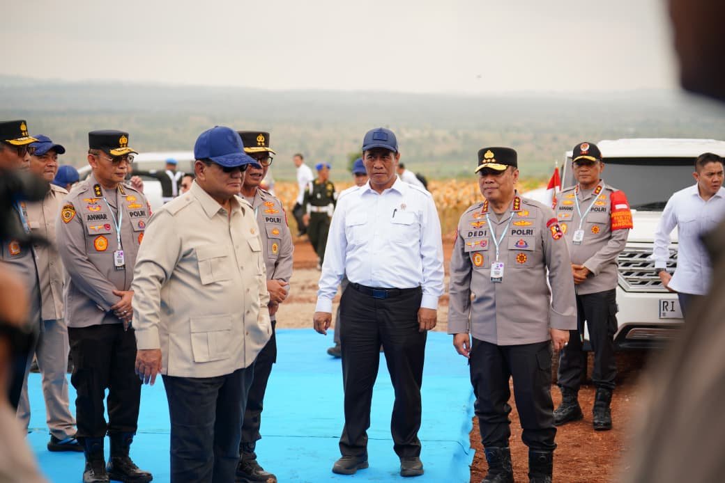 Presiden Prabowo Hadiri Panen Raya Jagung Nasional Perkuat Ekosistem Ketahanan Pangan