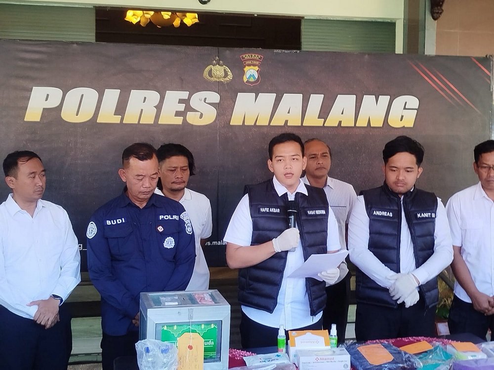 Jelang Hari Bhayangkara Ke-80, Polres Malang Berhasil Ungkap 19 Kasus Pencurian