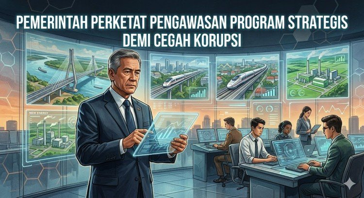 Pemerintah Perketat Pengawasan Program Strategis demi Cegah Korupsi