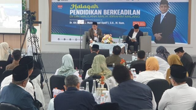 UIN Malang Dorong Pendidikan Berkeadilan, Wamenag Soroti Ketimpangan dan Validasi Data