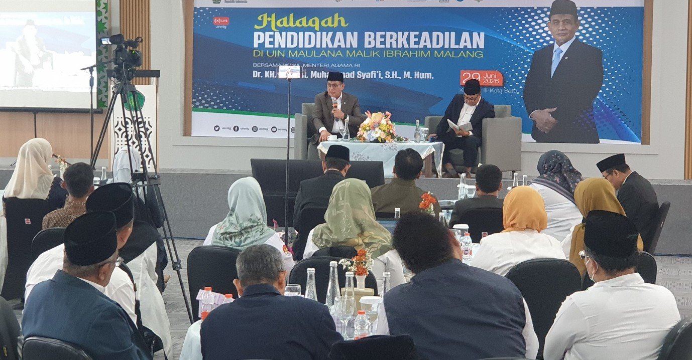 UIN Malang Dorong Pendidikan Berkeadilan, Wamenag Soroti Ketimpangan dan Validasi Data