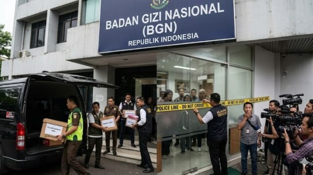 Pasca Pencopotan Petinggi BGN, Publik Kembali Dikejutkan Kantor BGN Digeledah Kejagung
