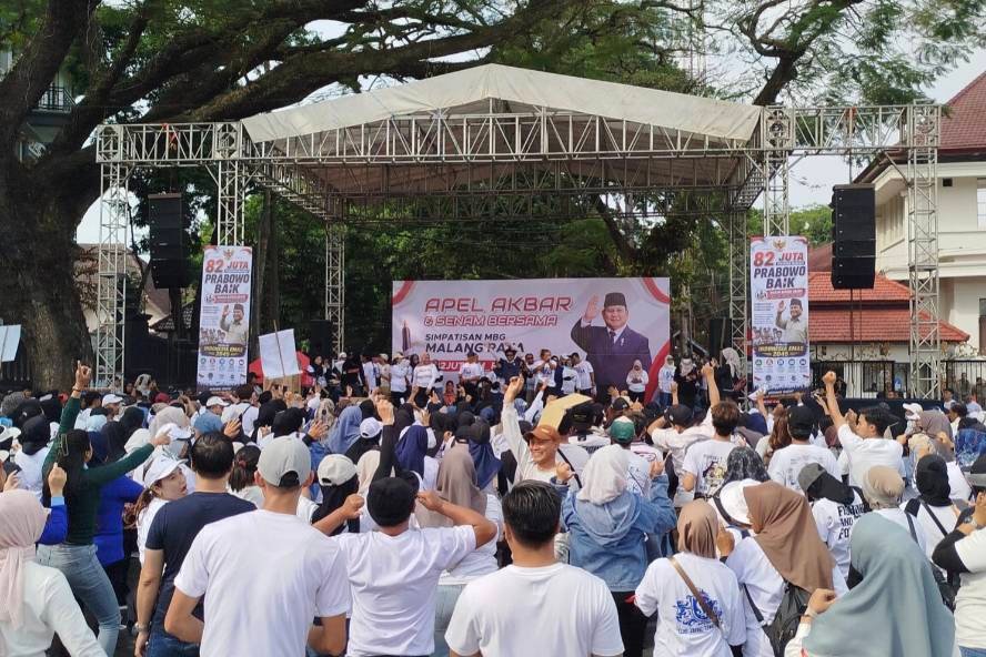 Gapembi Malang Raya Gelar Apel Akbar Dukung Dilanjutkan MBG