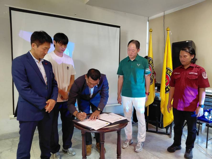 Tingkatkan Daya Saing Global, Pengprov TI Jatim MoU dengan Gwangju University Korsel