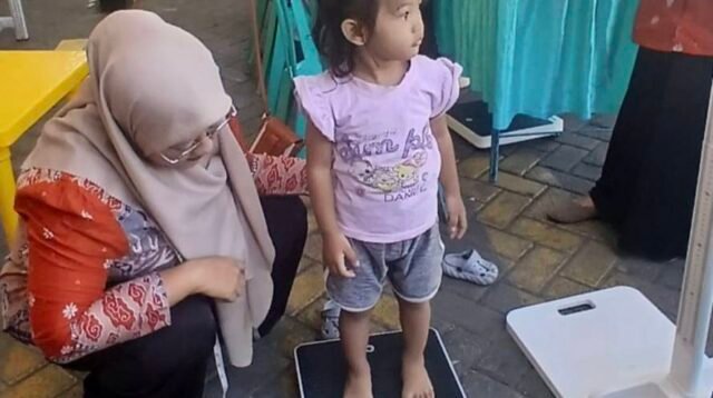 Alfamart Gelar Posyandu untuk Tekan Angka Stunting